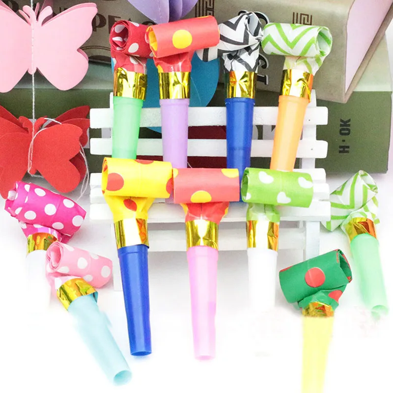25Pcs Funny Kids Birthday Party Favors Decoration Supplies Noice Maker