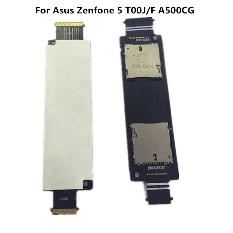 Новый двойной лоток для sim-карты держатель гибкий кабель Asus Zenfone 5 ZF5 A500CG |