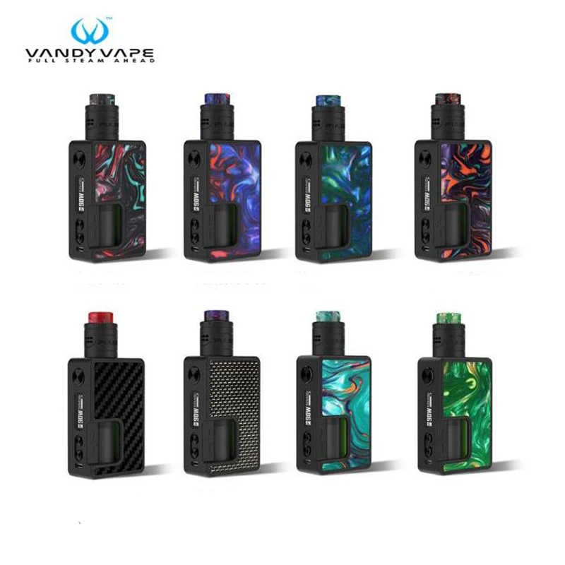 

New Colors 100% Original Vandy Vape PULSE X BF KIT Standard Version 90W Pulse X BF MOD with 8ml Squonk Bottle and Pulse X Tank