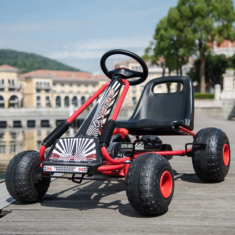 Детская Спортивная коляска Snow Kart на четырех колесах для езды велосипеде фитнеса