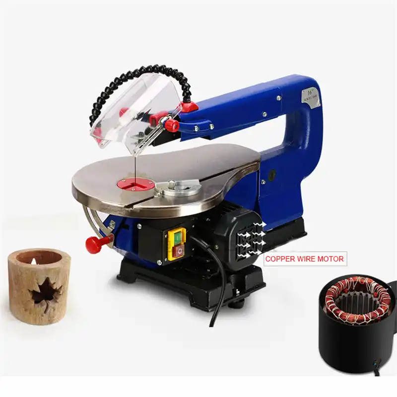 MQ5II 16inch Scroll Saw RCIDOS Mini table saw/Desktop DIY wood Curve