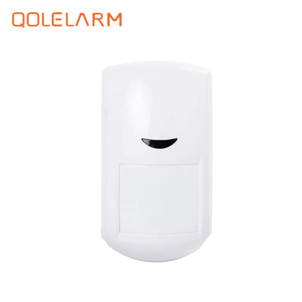 

2pcs 433 MHz Wireless anti theft intelligent infrared sensor PIR detector with built-in antenna for alarm system