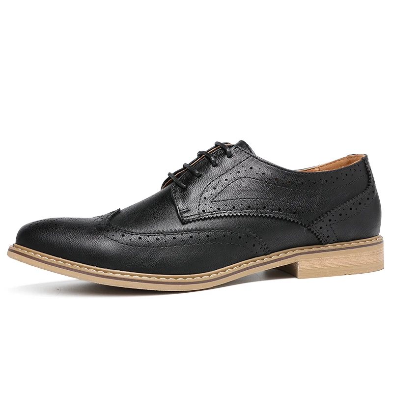 DXKZMCM/Мужские модельные туфли ручной работы; черные кожаные мужские туфли-оксфорды; Мужская официальная обувь на плоской подошве