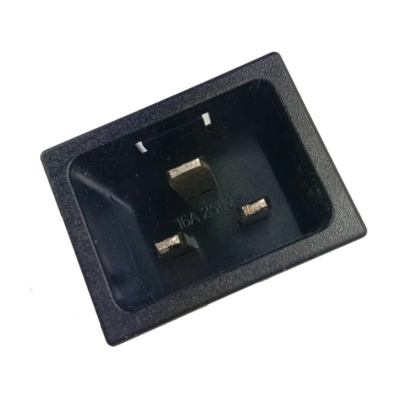 

AC power socket AC 250V 16A IEC 320 C20 Panel Mount Plug Connector Socket Rewiring Assembly Electrical Industrial Socket
