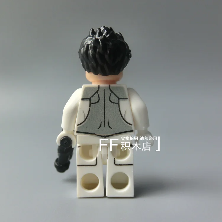 Одиночная Продажа Супер Герои Мстители Белый Зеленый Фонарь с пистолетом minifig
