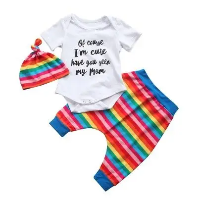 rainbow unisex baby clothes