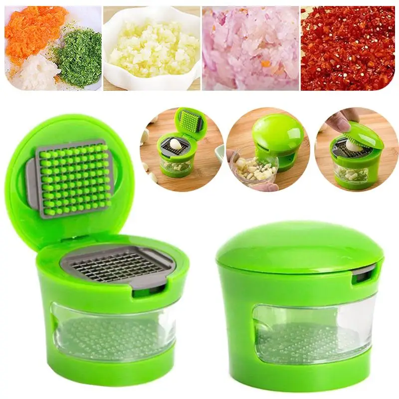 Multi Function Ginger Garlic Presses Grater Chili Pepper Slicer Onion