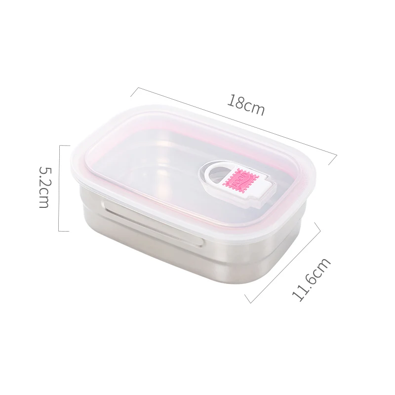 Ланч бокс из нержавеющей стали японский контейнер для продуктов Bento box