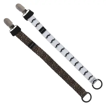 

Pacifier Chain Strap Cartoon Teether Nipple Holder Soother Belt Newborn Toddler Anti Fall Dummy Nursing Care Tools Accessories