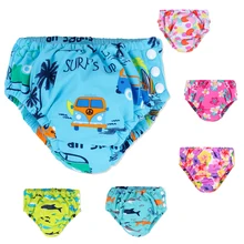 BAOHULU/детская одежда для купания с мультяшным принтом плавки для девочек и мальчиков, Шорты для плавания детский купальный костюм, плавки купальный костюм для малышей, штаны