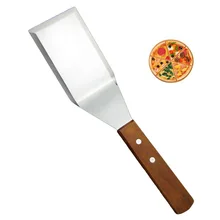 Лопатка для торта хлеб шпатель пицца Лопата Кухня приспособления для выпечки своими руками инструменты деревянная ручка Нержавеющая сталь Лидер продаж высокое качество
