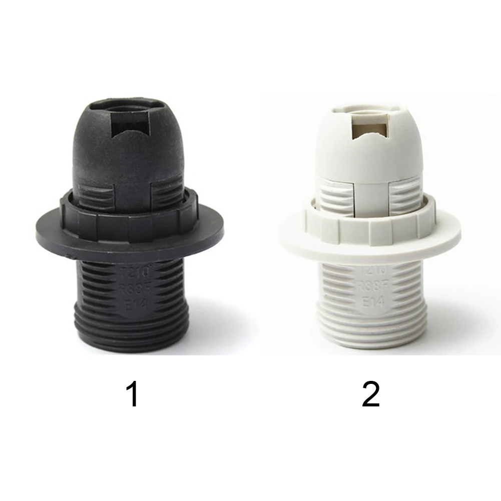 Цоколи для ламп адаптер E27/E26 4A 250W светильник патрон для лампы подвесной Эдисона винтовой цоколь винтажный черный 250V