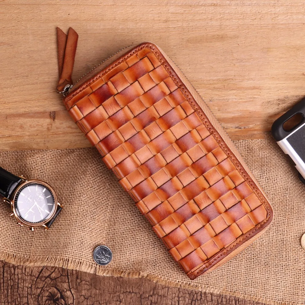 

Luxury Brand Women Wallets Purse Money Bag Leather Men Clutch Wallet Cellphone Leather Long Zipper Coin Purse Carteira Masculina