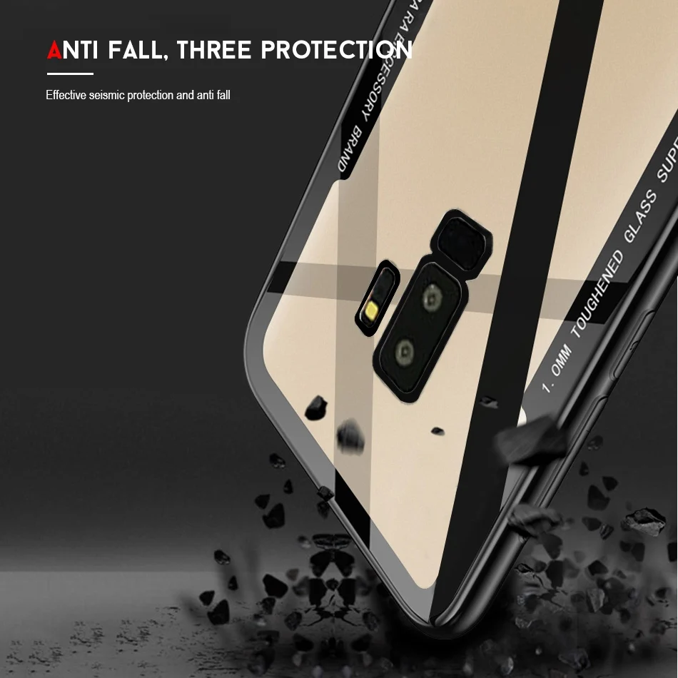 Transparent Armor Silicone Tpu Acrylic Case For Galaxy