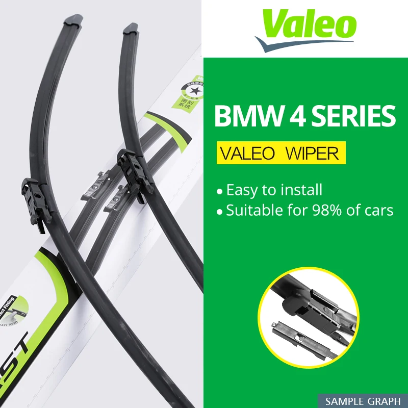 

Valeo Wiper Blades for BMW 4 Series F32 F33 F36 418i 420i 428i 430i 435i 440i 418d 420d 425d 430d 435d M4 Comp GTS