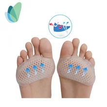 Silicone Gel Insoles Pads Cushions Forefoot Pain Support Front Feet Care High Heel Shoes Slip Resistant Pads / by dhl 100pair