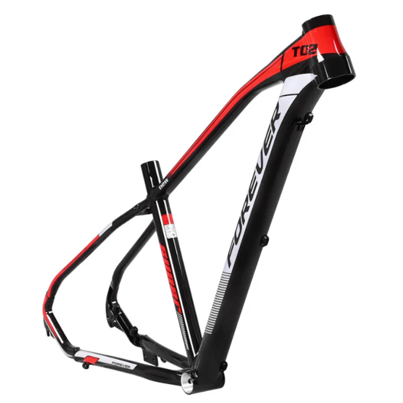 Perfect Bicycle Frame Mountain Bike Bicycle Aluminum Frame Bicycle Frame Ultra-light Aluminum Alloy Bike Frame Size 15