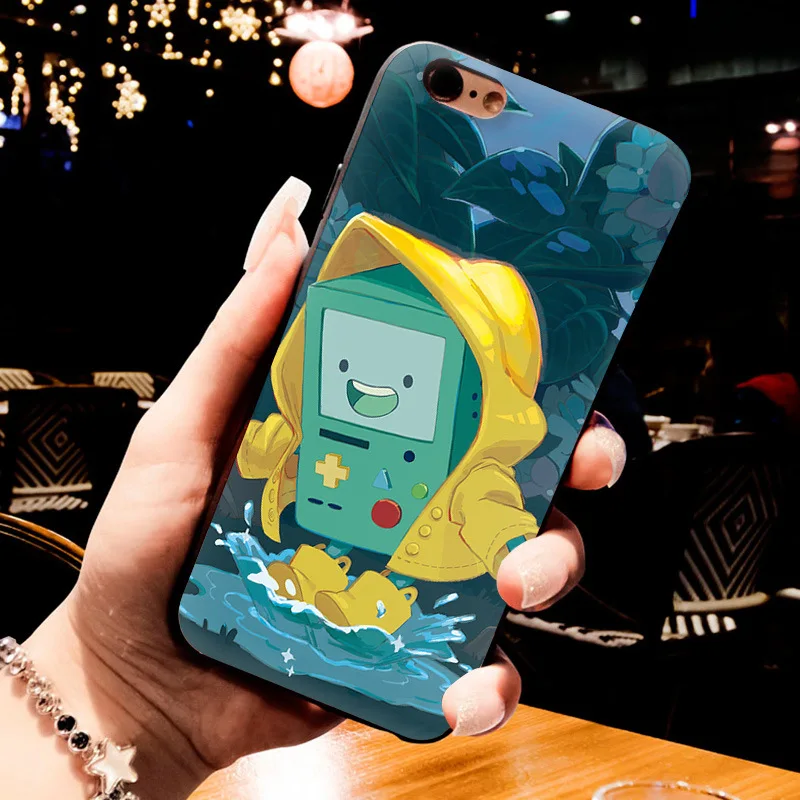 MaiYaCa adventure time cute Beemo BMO Джек Финн комом чехол для телефона для iPhone 8 7 6 6S Plus X XS MAX XR 5S 11pro max чехол - Цвет: 8