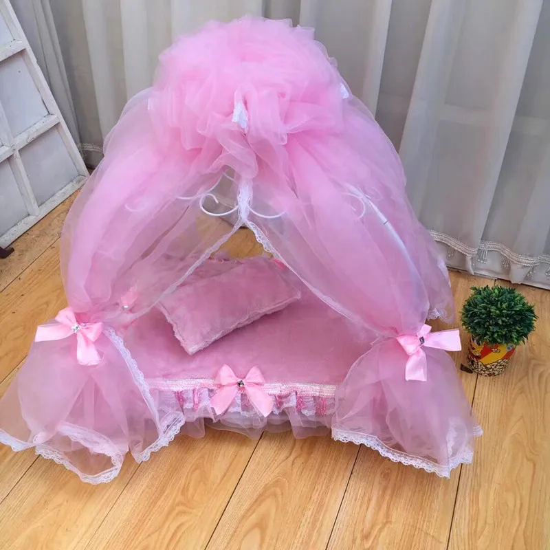 

Iron pet bed pet nest Princess bed eluxe court bed