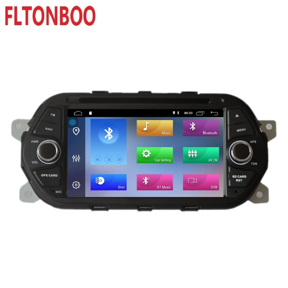 Cheap 7 inch android 9.1 car DVD gps navigation for fiat AEGEA 2016,radio,wifi,quad core,English,russian,french 1