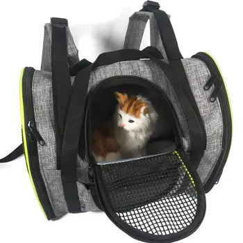 

Breathable Outdoor Pet Dog Carrier Bag Pet Backpack Pet Carrier Bag Folding Dog Cat Out Bag Portable Shoulder Bag Pet Supplies