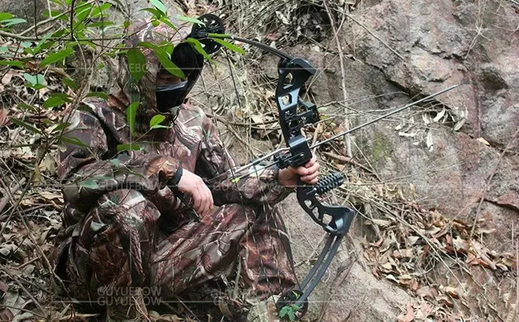 Composto com Acessórios Composto para Tiro Arco Completos Poderoso Caça Pesca 35lbs-70lbs 14 Cheap Blind & Carrinho Da Árvore