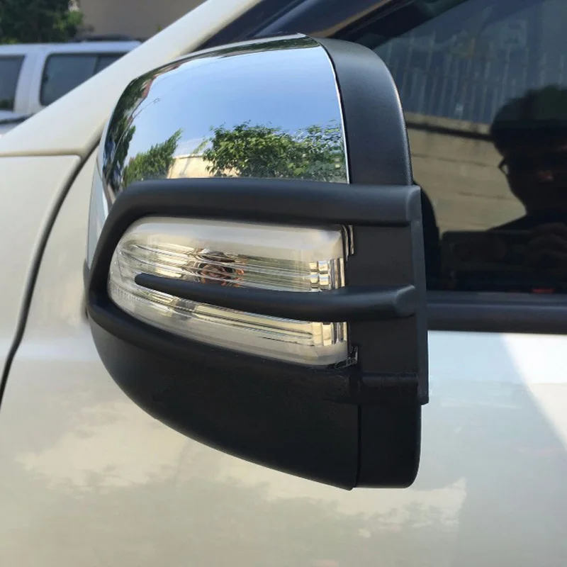 Turning Lamp Cover ABS Matte Black Exterior Side Mirror Light Cover For Ford Ranger 2012- T6 T7 T8 Car Accessories 4x4 Parts