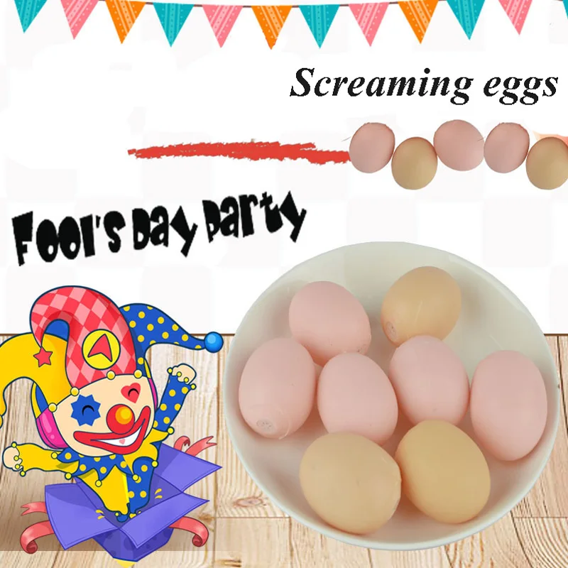 Joylong Шутки игрушки Забавные усилия кричать яйца Kawaii Juguetes Новинка стресса шутки
