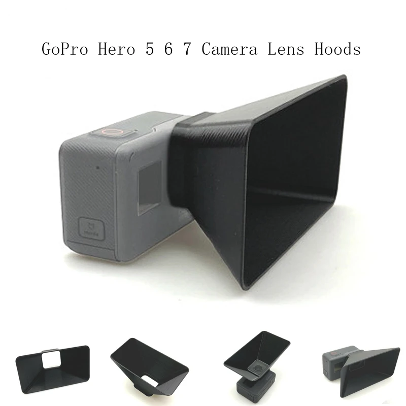 Колпачки для объектива камеры GoPro Hero 5 6 7 антибликовые линзы солнцезащитный