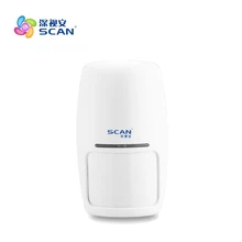 433 мГц Беспроводной пассивный инфракрасный детектор GSM/PSTN безопасности питания DC 3 В