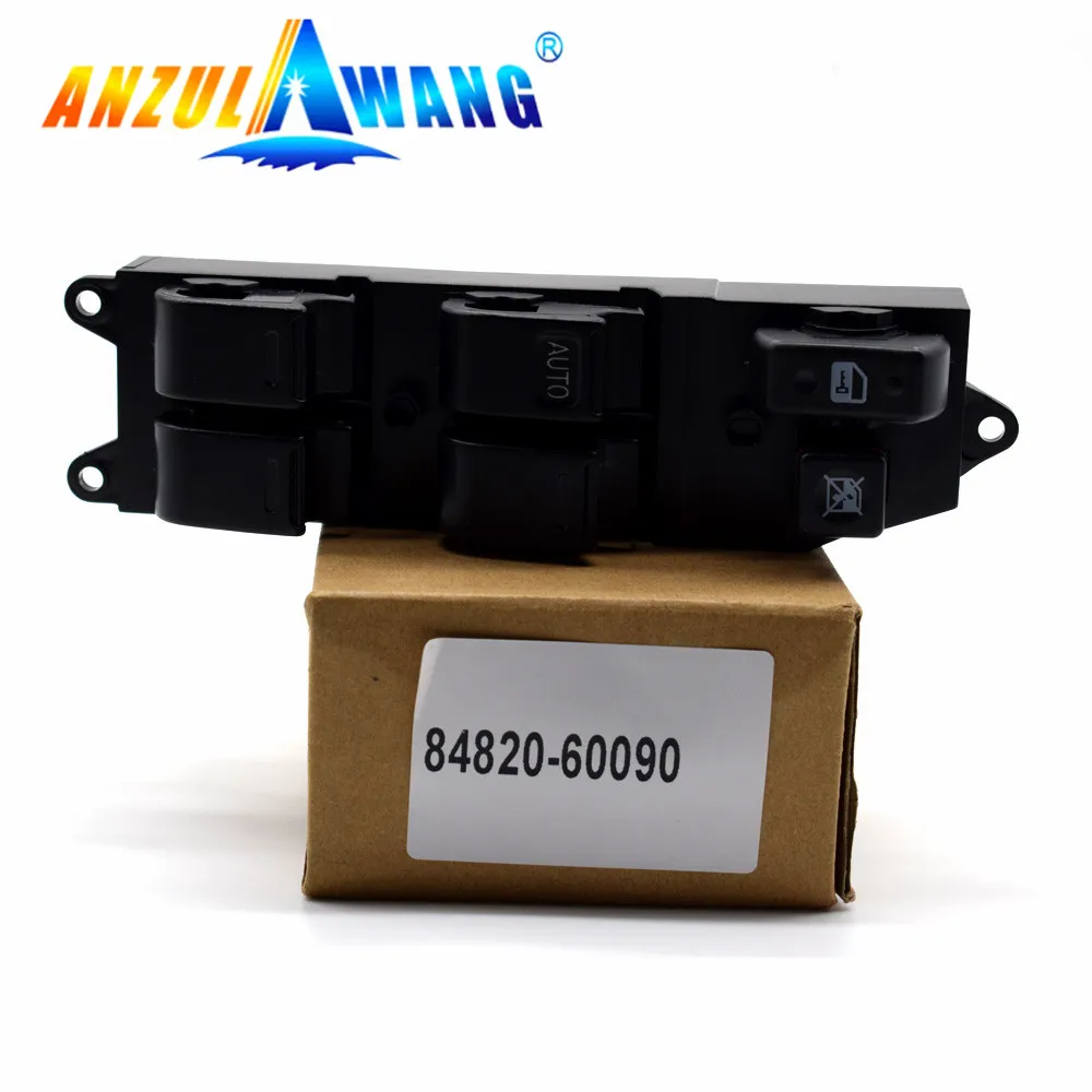 

High Quality Electric Power Window Master Control Switch For Toyota Yaris Echo 4Runner Hilux Land Cruiser 84820-AA011 84820-6009