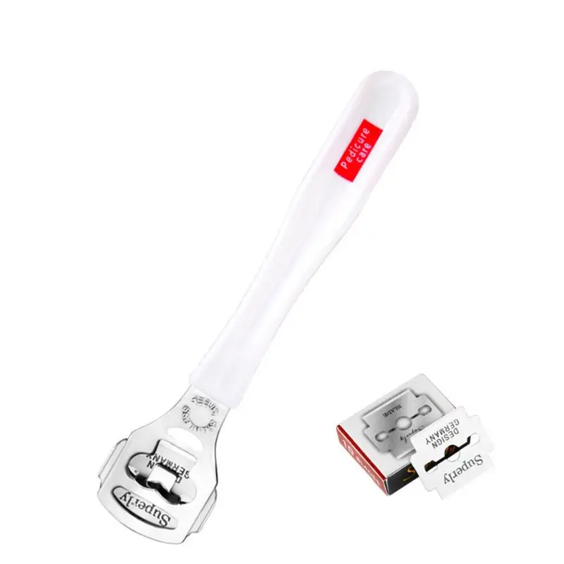 

Stainless Steel Dry Hard Skin Cuticle Remover Foot Rasp Heel File Callus Shaver Corn Cutter Pedicure Tools goot massage