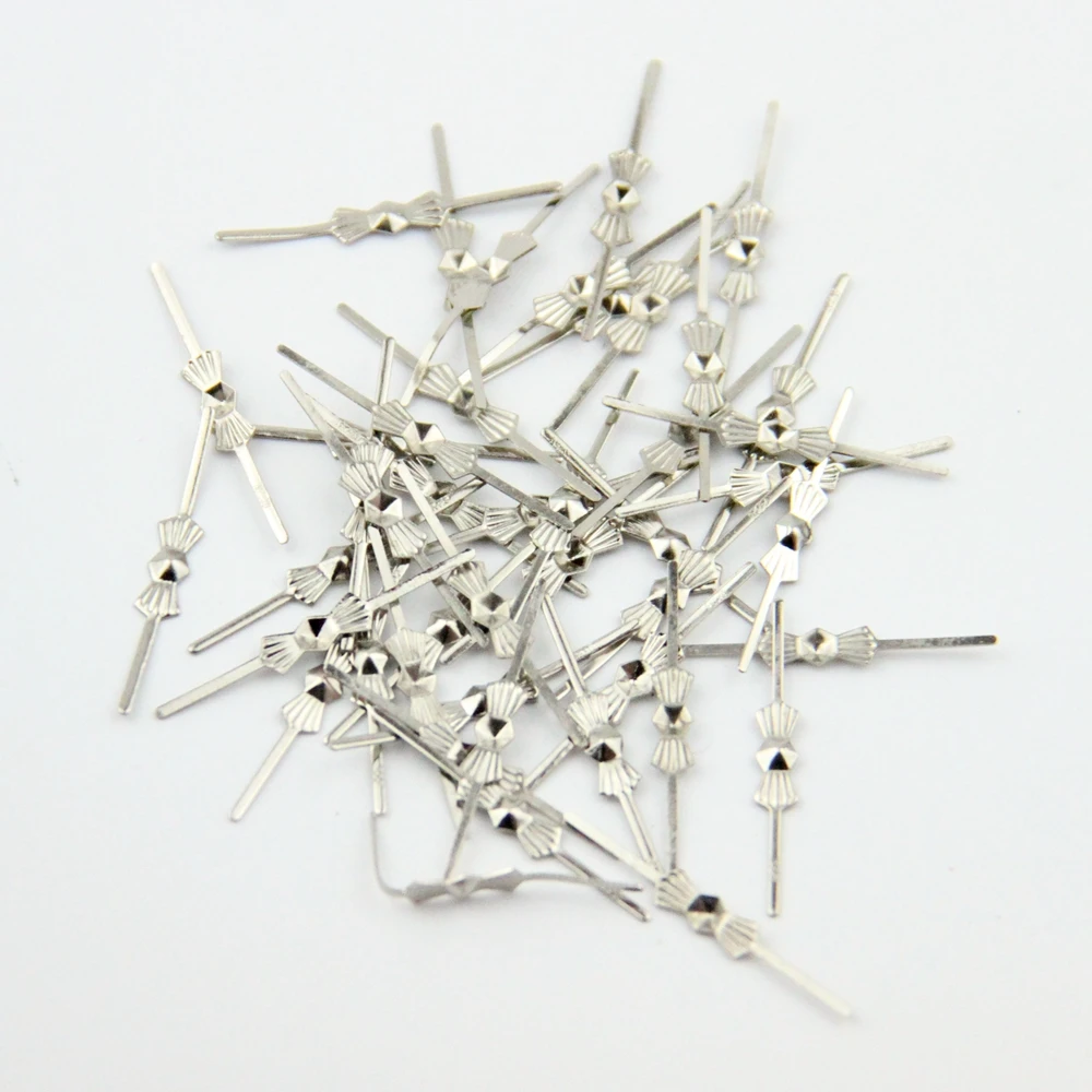 1000pcs 40mm Metal butterfly buckle Tie Clips Bead Curtain Accessories Chandelier lighting Lamp Connectors Metal Bow tie Buckles