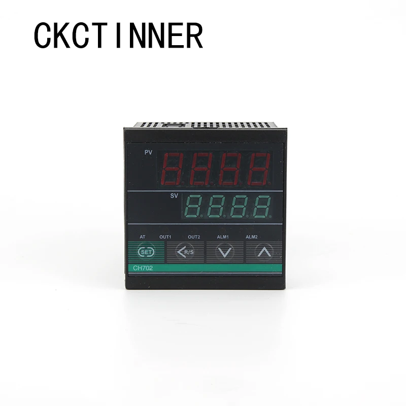 1 шт. CH702 двойной выход SSR и реле Два релейного выхода lcd цифровой PID интеллектуальный контроллер температуры 48-240 В переменного тока