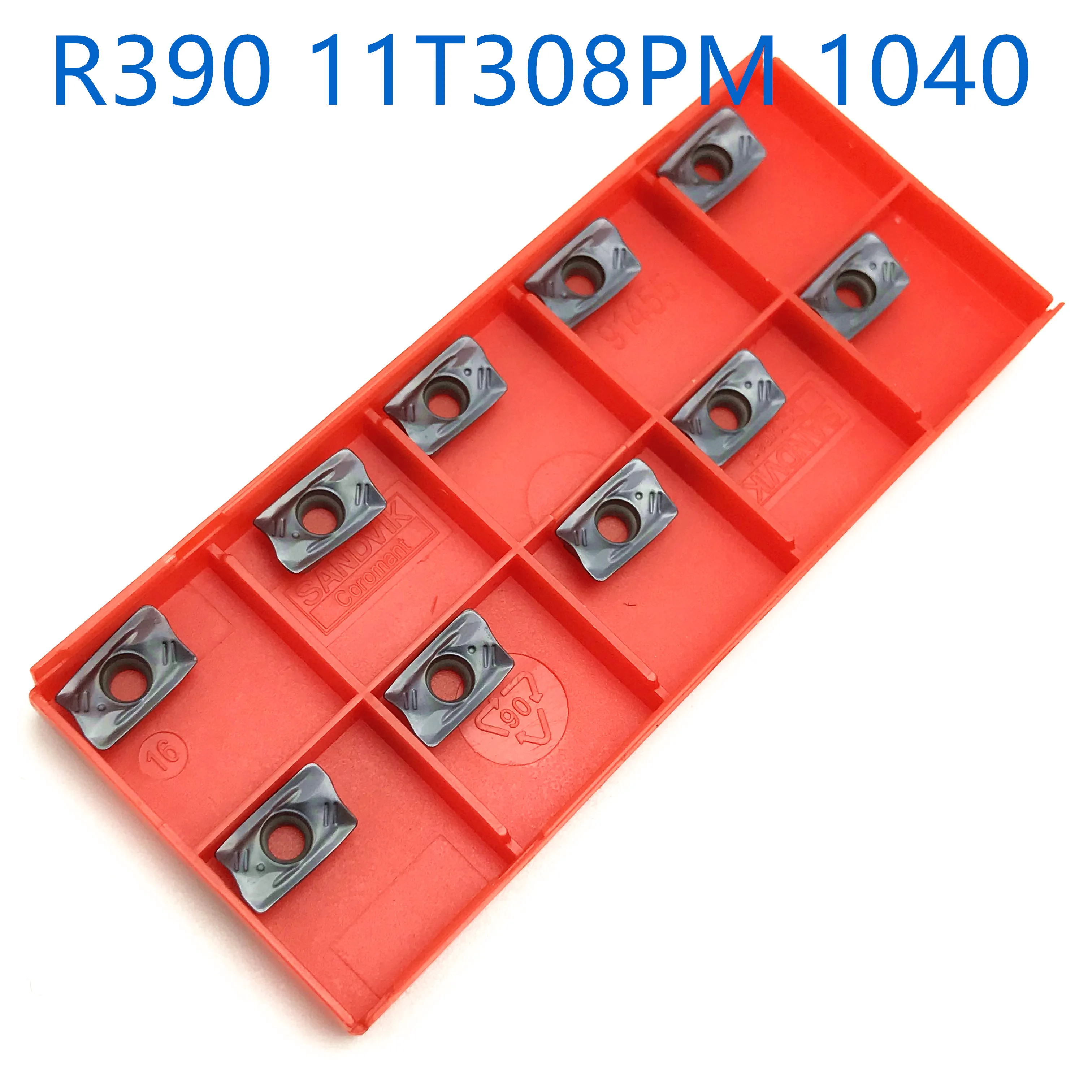 

Carbide insert R390 11T308M PM1040 high quality metal lathe tool CNC machine tool carbide tool cast steel buster
