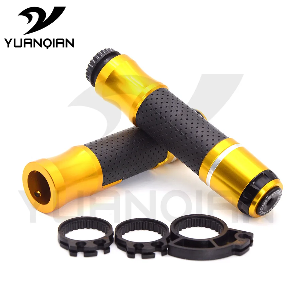 7/8'' 22MM Motorcycle CNC Handlebar Grips Motorbike Handle Bar end For ...