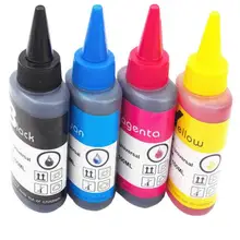 Набор для наполнения чернил 4 шт./компл. сменный чернильный принтер непрерывного запасные чернила для CANON MP259 MX368 MX378