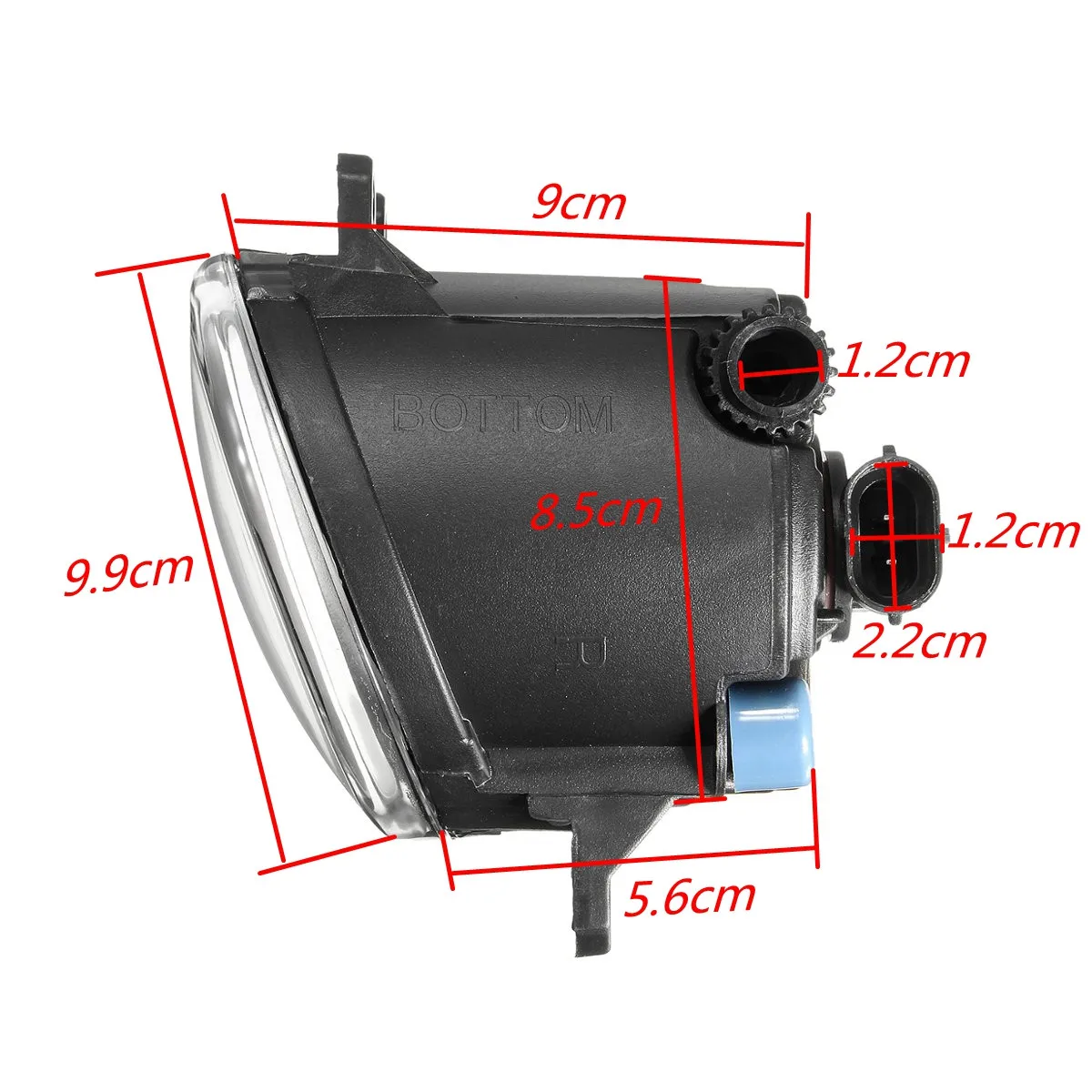 Пара 100W 9 W светодиодный L& R светодиодный Противотуманные фары Дневные Фары Светильник лампы для Toyota Camry Corolla Matrix Venza 2009 2010 2011 2012 2013 для Lexus RX350/RX450