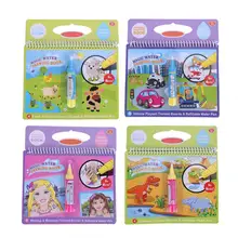 Многоразовая Волшебная книга для рисования водой с ручкой, доска для рисования, раскраска для детей, обучающие игрушки для детей