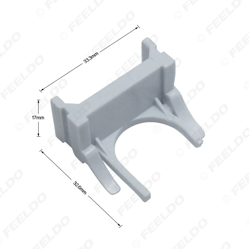 FEELDO 10 шт. Авто HID Xenon основание держателя лампы H7 ближнего и дальнего света гнезда адаптеров для Ford Mondeo кронштейн фиксаторы основание #5550
