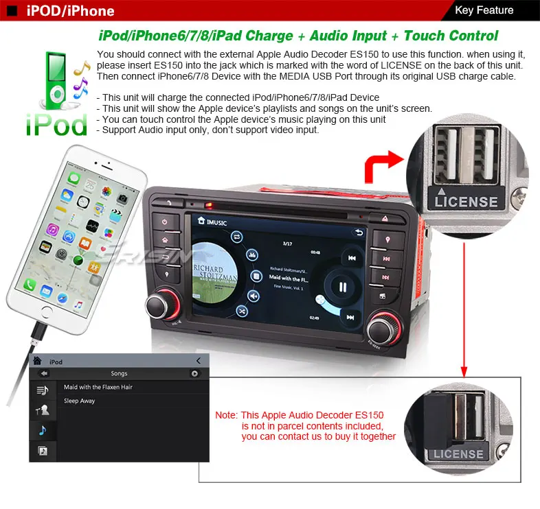 ES7147A-M16-iPod-iPhone