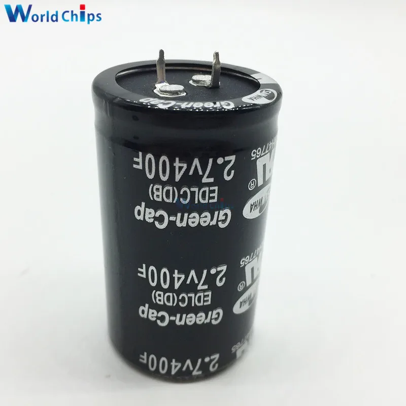 2 7 в 400F 60*36 мм 2.7V400F 60x36 супер фарад конденсатор низкая ESR высокая частота Ultracapacitor