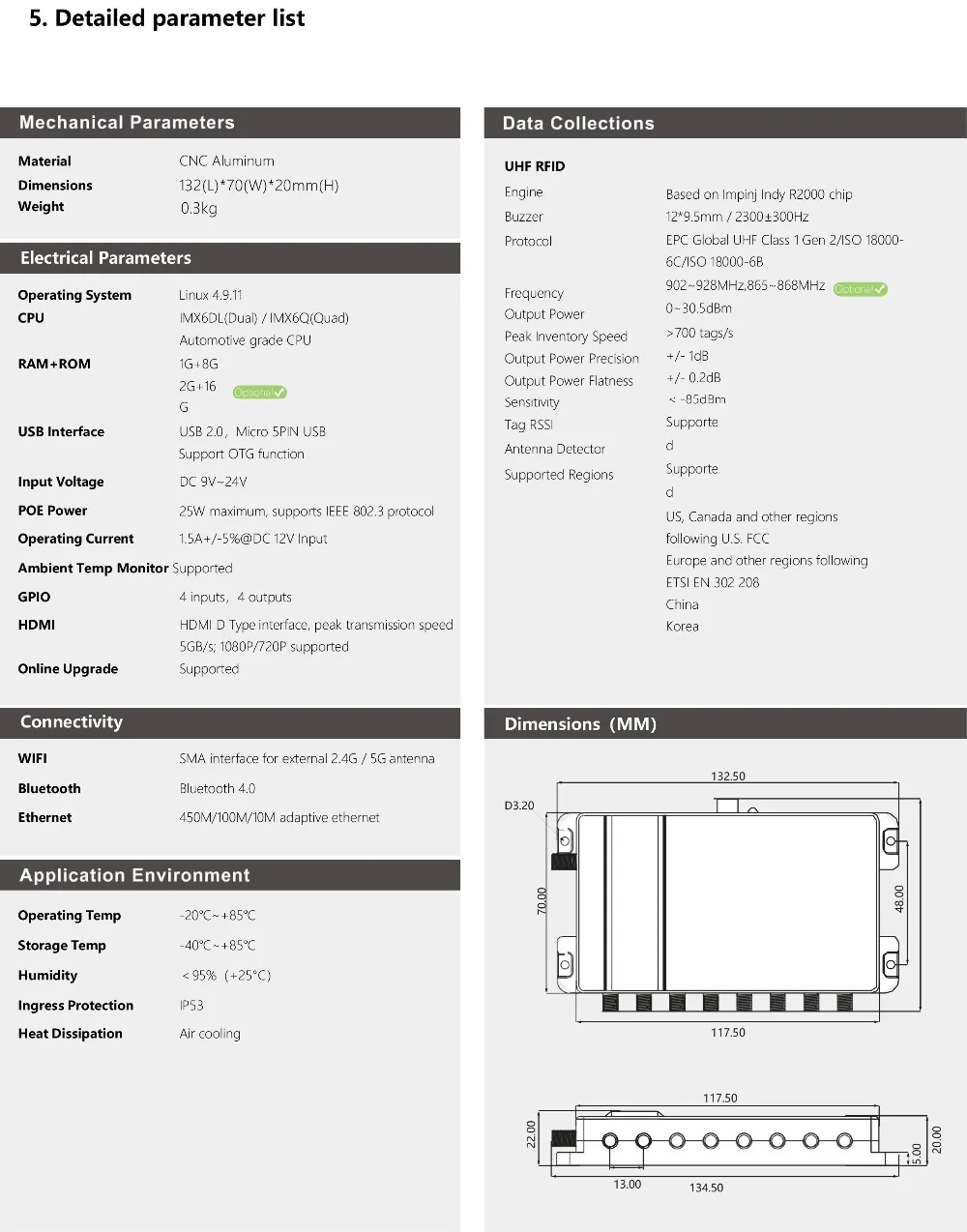 Spider 8000-EN-Reader Specification-5