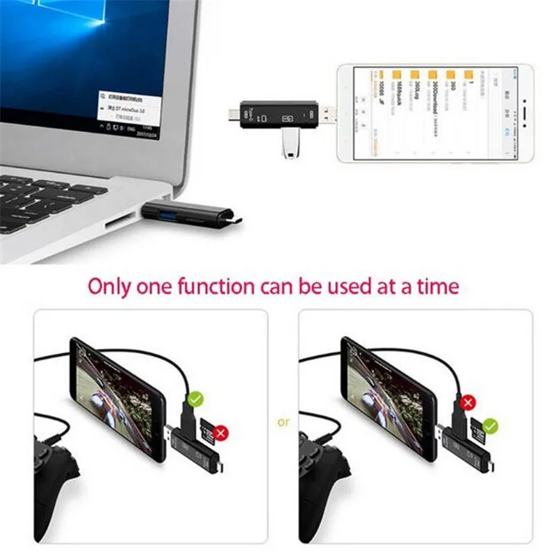Рисунок 3 - Micro USB Type C USB TF кардридер