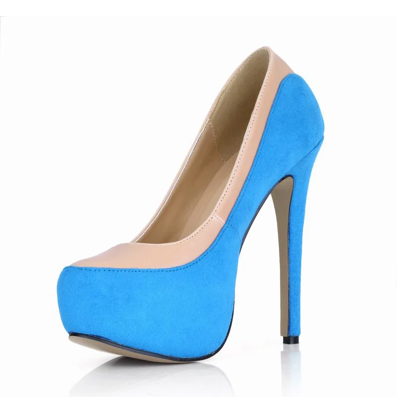 

2017 fashion sexy high heels women pumps shoes woman zapatos mujer tacon wedding dress party platform slip on valentine shoes