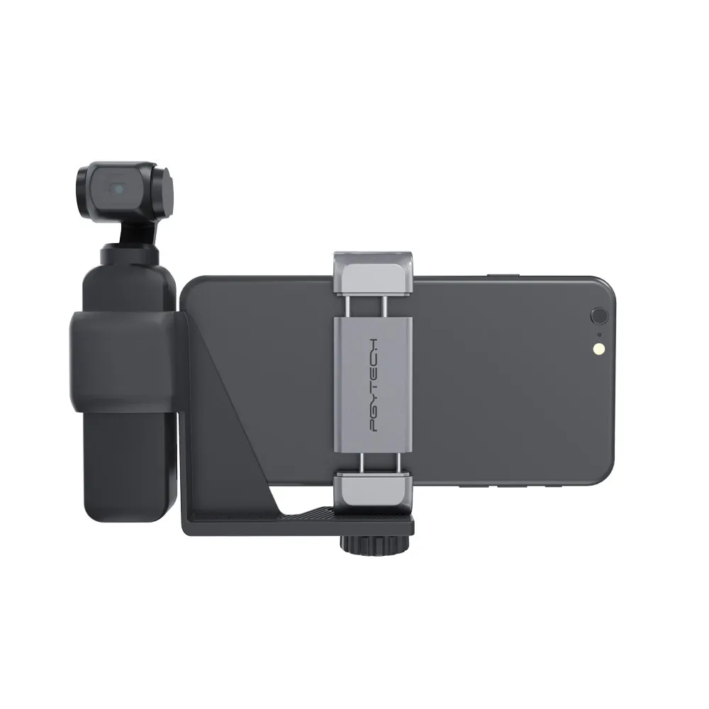 productimage-picture-pgytech-phone-holder-kit-for-dji-osmo-pocket-with-1-4-screw-hole-and-cold-shoe-to-enable-accessories-attachment-like-microphone-tripod-vide-103340