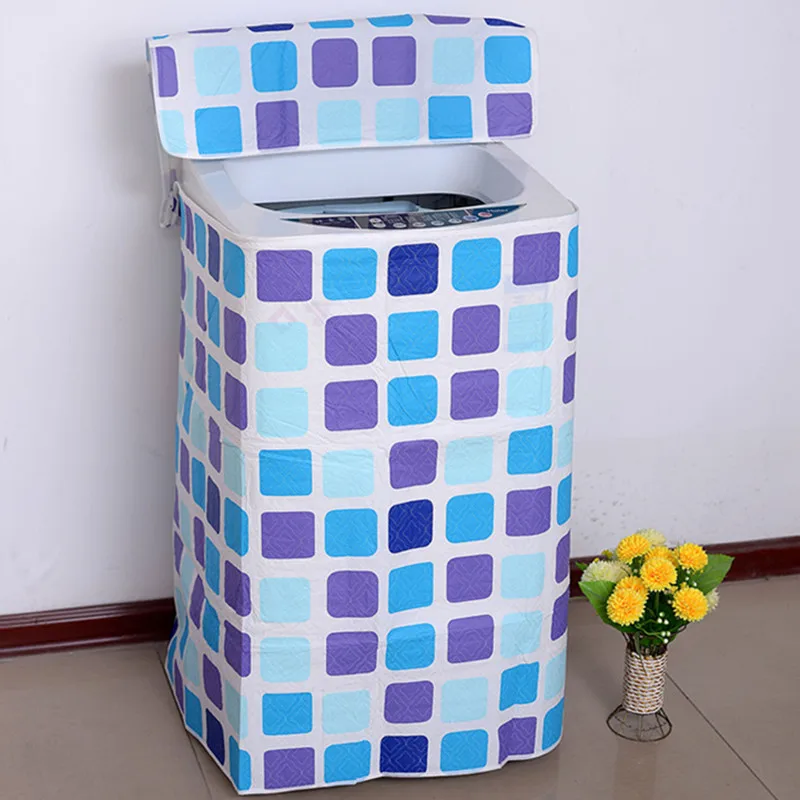 

Thicken Zipper Washing Machine Cover A / B ,Washer Dryer Cover, Waterproof Sunscreen Dust Cover Washing Machine Protective Case