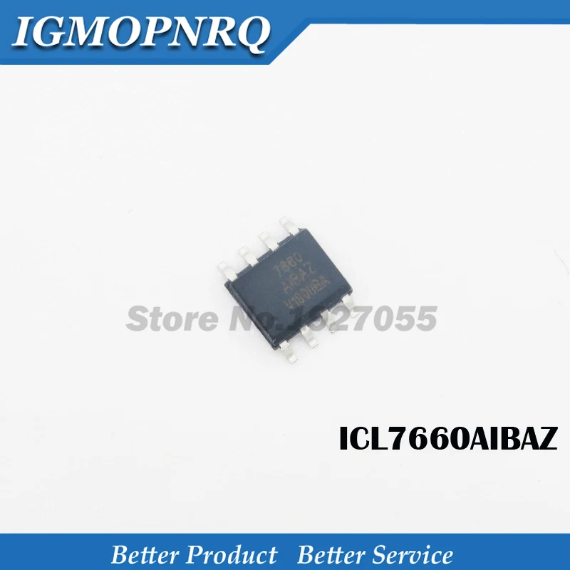 10 шт./лот преобразователь ICL7660AIBAZ ICL7660 7660 SOP8 Новинка| |