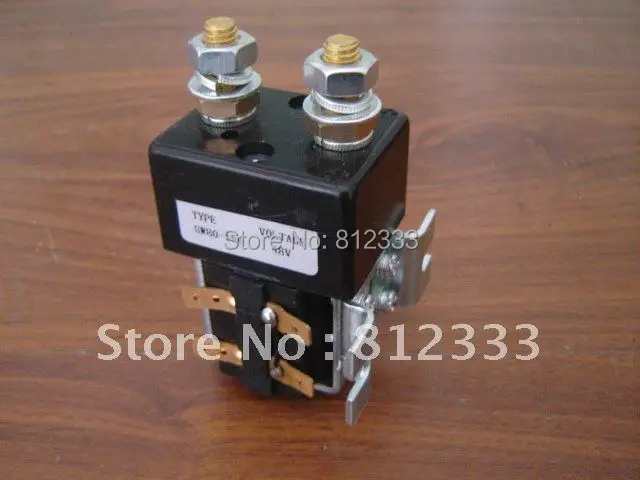 

SW80 24V DC Contactor ZJW100A For Albright SW80-6 SW80-65 24V Contactor Type Golf Cart Forklft Pallet Truck Contactor