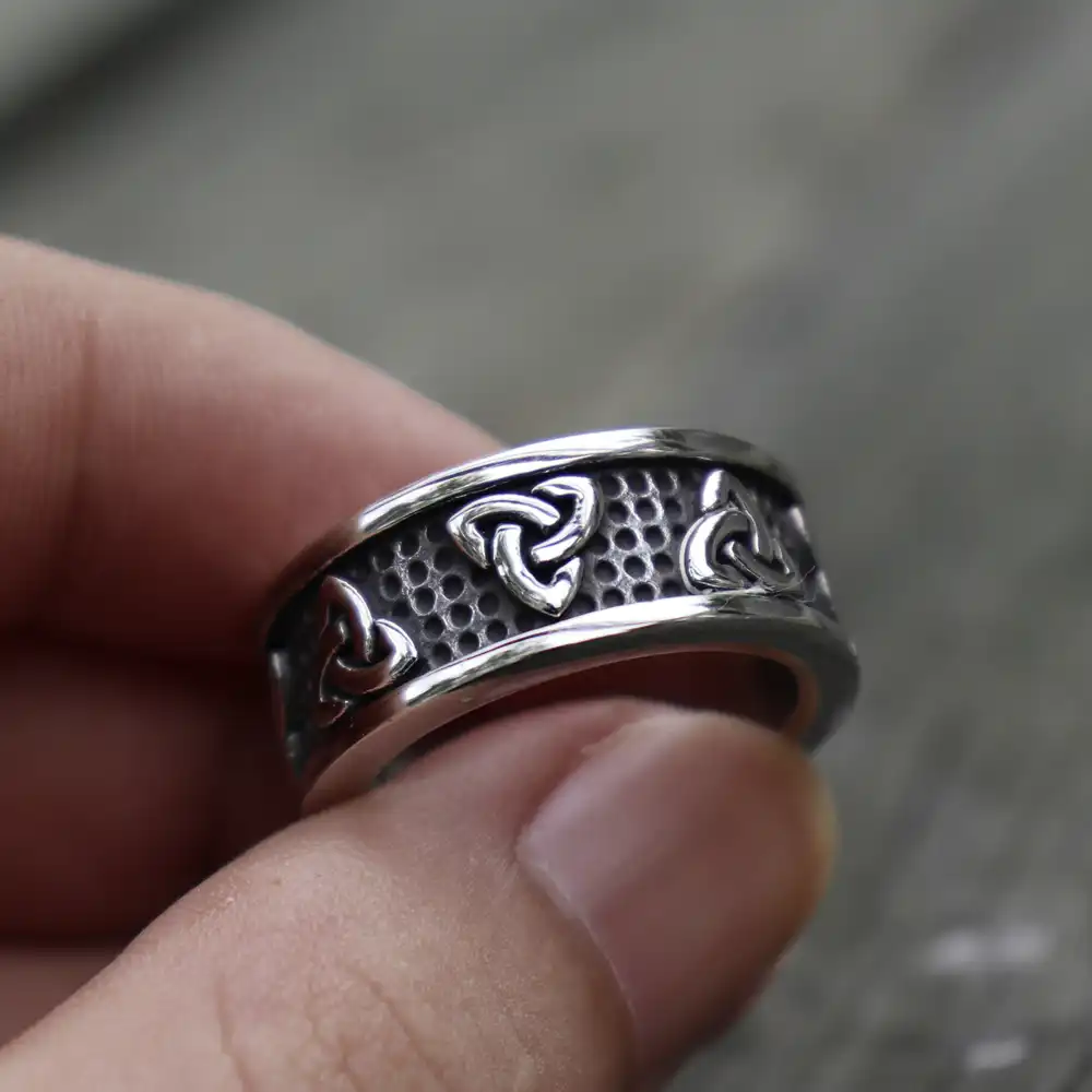 Viking Mens Ring Viking Jewelry Rings For Women Stainless Steel Viking Ring Viking Ring Nordic Ring Silver Viking Ring Rings For Men